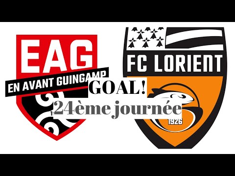 Guingamp - Lorient [0-(1)] GOAL 6' (Yoane Wissa) 24ème journée 2019/20