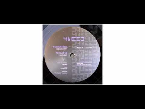 Lion Warriah / Hairl Dub / Madplate Sound - We Are Rebels - 12" - 4Weed Records