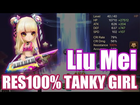 She doesn't stop, RES100% Hyper Tanky Liu Mei is new counter weapon😎😎😎【Summoners War RTA】