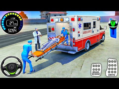 City Ambulance Emergency Rescue Driving - 911 Helicopter Rescue Simulator - Android Gameplay