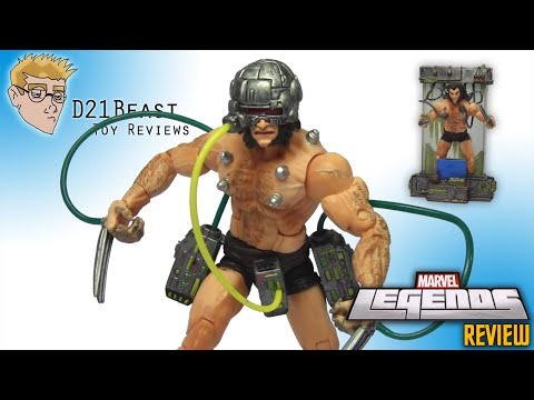Marvel Legends "WEAPON X" WOLVERINE Figure Review - Series VII