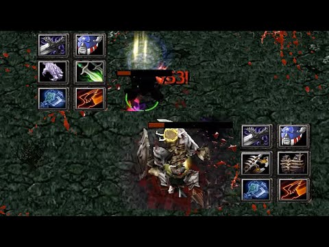 DOTA NAIX vs SKELETON 60 MINUTES FIGHT (999% ATTACK SPEED)