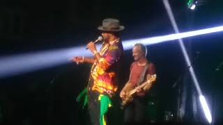 Sting and Shaggy live @Tabernacle Atlanta 9/17/18 get up stand up medley