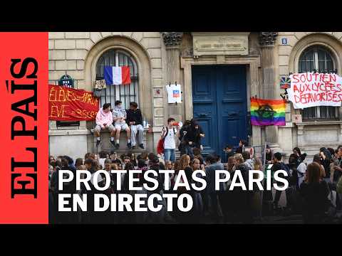 DIRECTO | Protestas estudiantiles en París | EL PAÍS