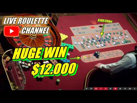 🔴LIVE ROULETTE | 🚨 HUGE WIN 💲12.000 In Las Vegas Casino 🎰 $100 Chips Inside Exclusive ✅ 2026-02-11