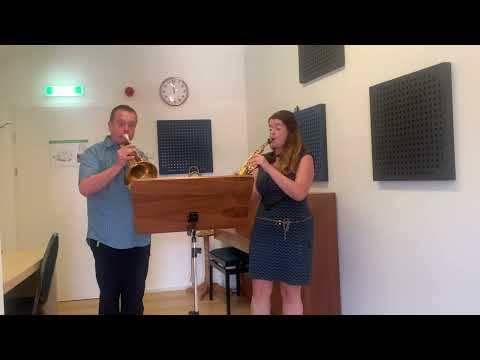 Martina Stückler vom Aureum Saxophonquartett spielt mit Schiffko „Misty“ von Johnny Burke