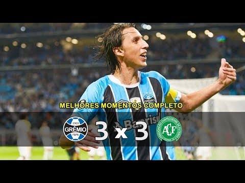 Grêmio 3 x 3 Chapecoense | Melhores Momentos HD | Brasileirão Série A | COMPLETO