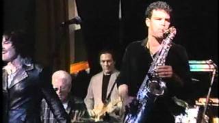 John Korba & Rob Paparozzi with Mark Rivera's All Star Band 1999