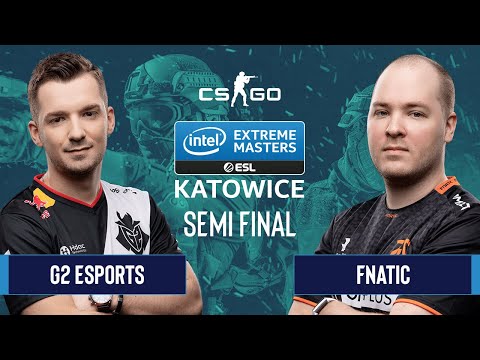 CS:GO - Fnatic vs. G2 Esports [Dust2] Map 2 - Semifinals - IEM Katowice 2020