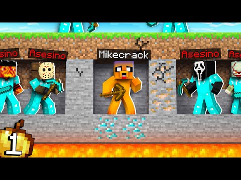 Minecraft: MIKECRACK vs 10 ASESINOS 😱🔪 MINECRATF SPEEDRUN 💔 UHC España T12  Ep. 1 (MIKECRACK)