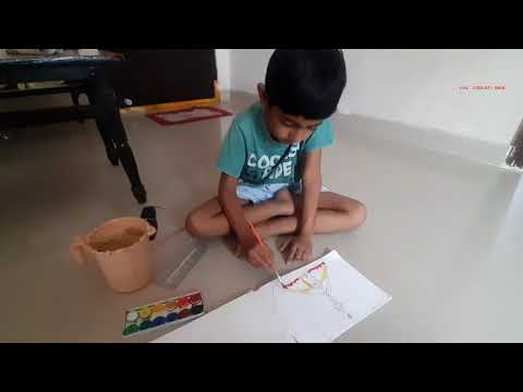 Beautiful creative drawing by Praneel |kids drawings