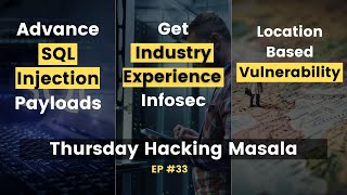 How to get expereince in Cybersecurity, Advance SQL Injection Payloads | THM #33 🔥