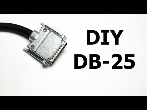 Black 25db pin d type cable molded, usb