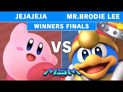 MSM Online 23 - Jejajeja (Kirby) Vs. Mr.Brodie Lee (DDD) Winners Finals - Smash Ultimate