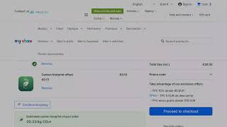 RKR Carbon Footprint, the footprint of every order in a minute and a half (English)