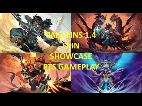 New Paladins 1.4 Skins |Skins Showcase