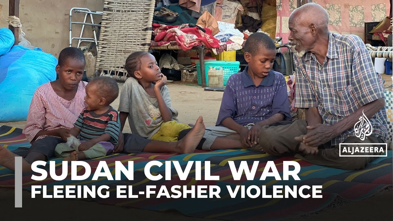 Survivors fleeing Sudan’s el-Fasher recount terror, bodies in streets
