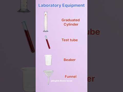 Laboratory Equipment #vocabs #englishshort #learnenglish