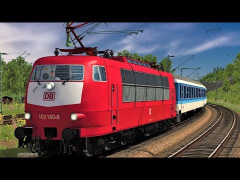 Let's Play Train Simulator 2018 | Sonderzug | BR 103 InterRegio | Radolfzell | Konstanz - Villingen
