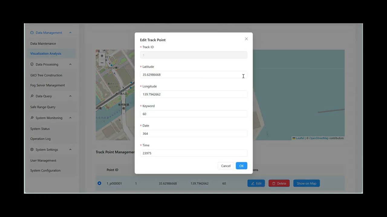 A Privacy-Preserving Semantic Trajectory Query System in Cloud-Fog Collaborative Environments