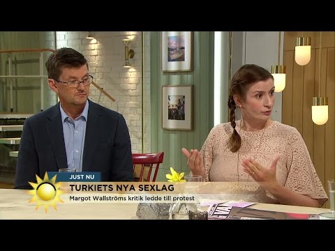 Turkiets nya sexlag får fortsatt kritik - Nyhetsmorgon (TV4)