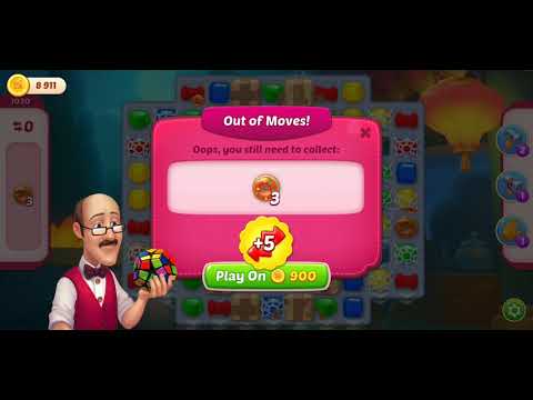 Homescapes level 1030 no boosts