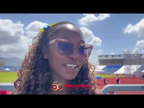 Nation Sports Naliah Browne and Zakaiya Hunte