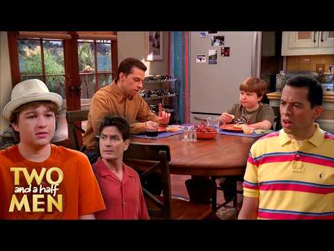 Funny Alan and Jake Moments to Watch While Eating Breakfast | Two and a Half Men