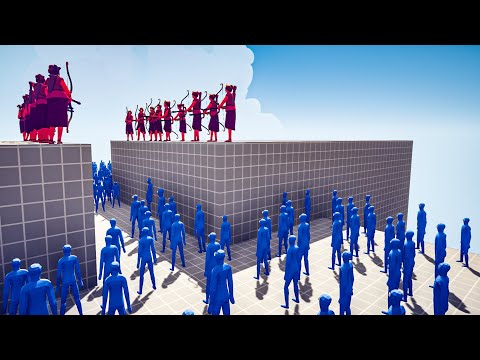 ALL ARCHERS VS 150X ZOMBIES | Totally Accurate Battle Simulator TABS