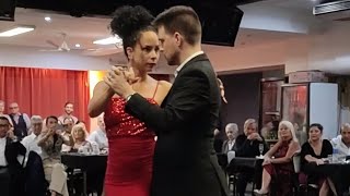 Angela Melendez y David Mateu. Déjame, no quiero verte nunca más (Di Sarli) Gente amiga 5feb23 (1/2)