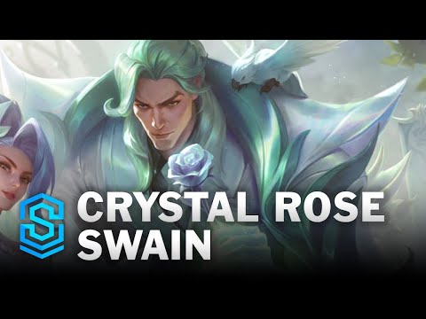 Crystal Rose Swain Skin Spotlight - League of Legends