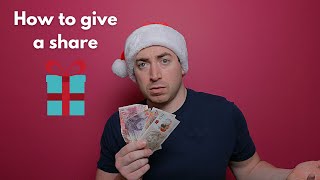 How to give a share | Vlogmas 2020