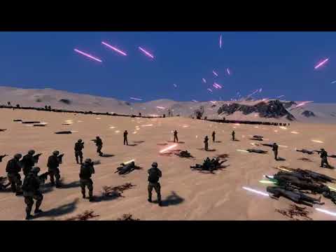 1 000 MODERN SOLDIERS vs SCI FI ARMY | Ultimate Epic Battle Simulator#ankitgame