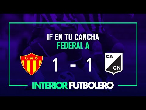 #IFEnTuCancha Sarmiento de Resistencia 1 - 1 Central Norte de Salta #FederalA