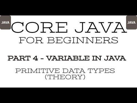 Java Programming Tutorial Part 4 Data Types Of Java