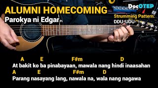 Alumni Homecoming - Parokya ni Edgar (Guitar Chords Tutorial with Lyrics)