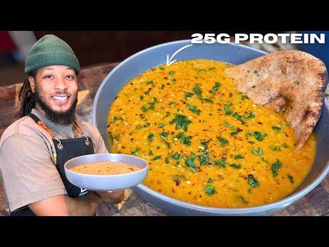 25g Protein in One Bowl? This Lentil Soup Does It + Vegan Bone Broth