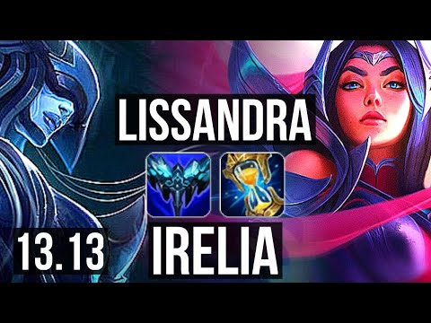 LISS vs IRELIA (MID) | 4.9M mastery, 2/1/14, 1100+ games | KR Master | 13.13