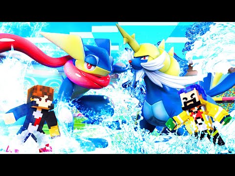 BATALHEI CONTRA MEU RIVAL no NOVO POKEMON!