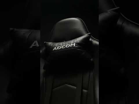 Leather Plastic Adcom Mutant Gaming Office Chair, Black