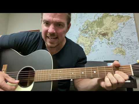 Fingerpicking Ocean Front Property by George Strait | Beginner Guitar Lesson