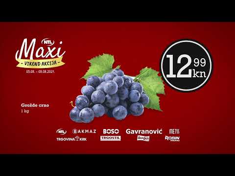MAXI VIKEND AKCIJA 05. - 08.08.2021.