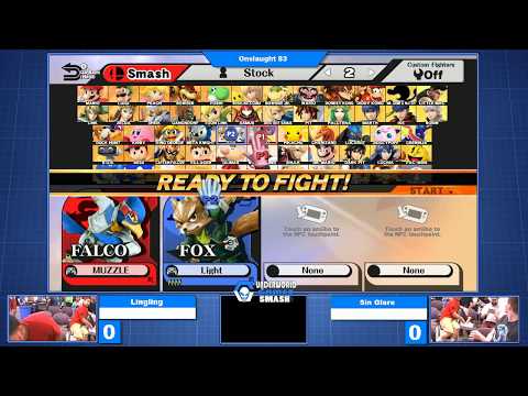 Onslaught 83 - Winner's Round 3: LingLing (Peach) vs Glare (Falco)