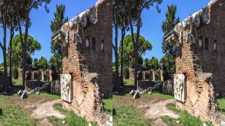 preview picture of video 'ancient Roman city Ostia Antica in 3D (slideshow)'
