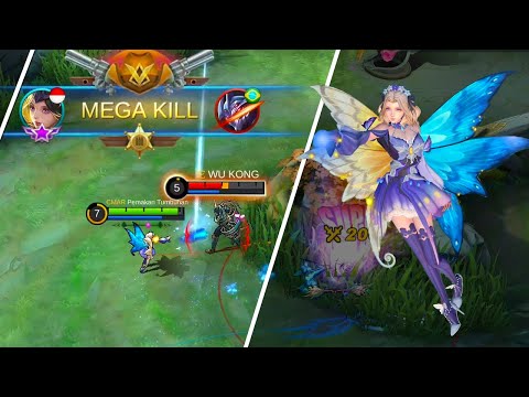 MLBB Top Global Lunox Butterfly Seraphim Gameplay by: Pemakan Tumbuhan