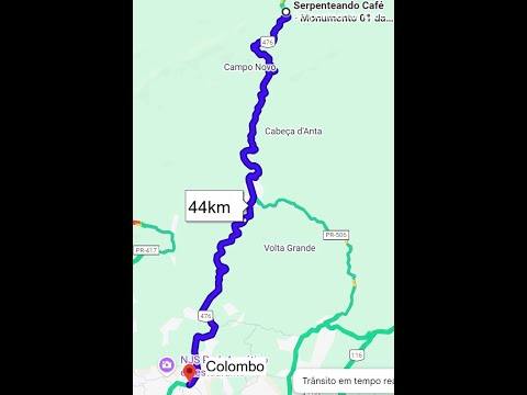 Bom revisitar o que vale a pena Retorno Serpenteando Cafe a Colombo com  a  BMW K130R