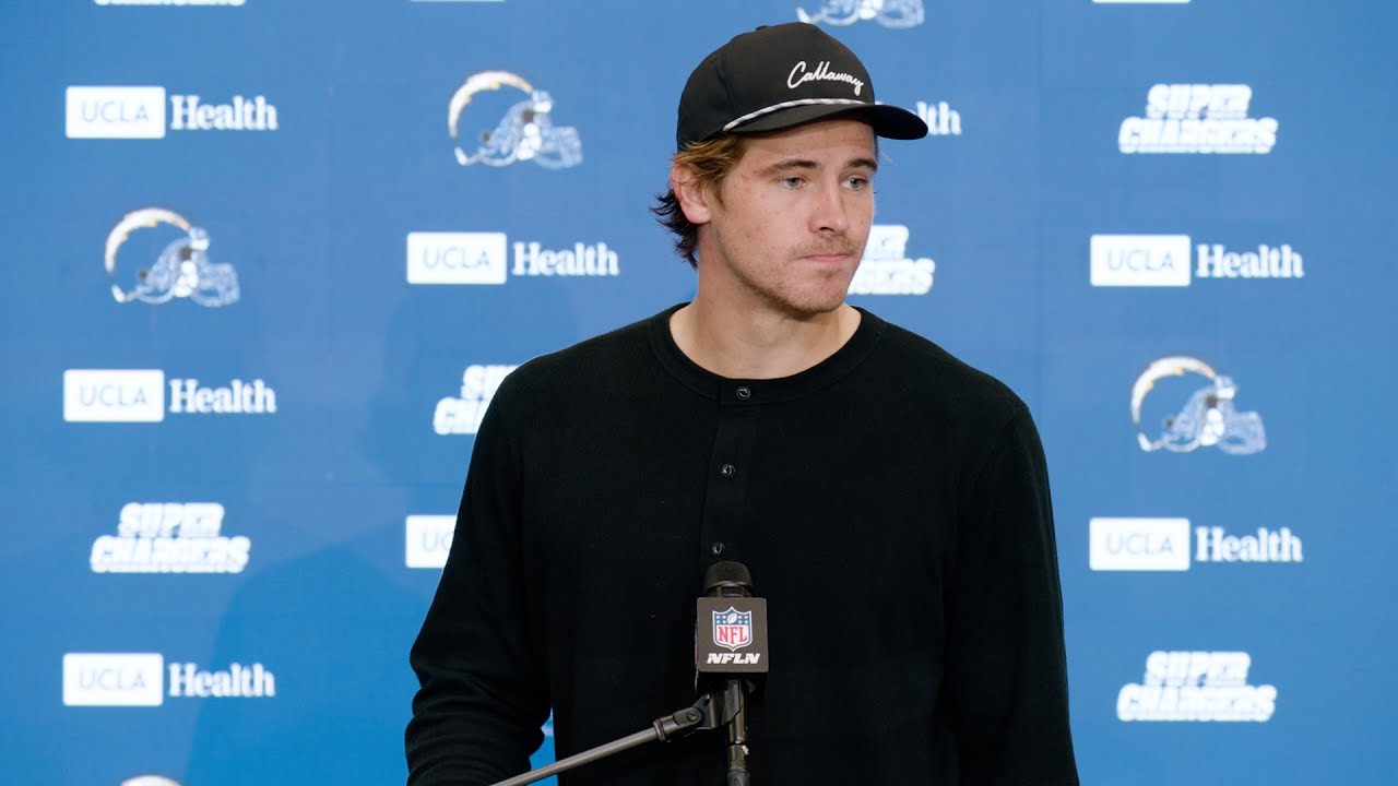 Justin Herbert Postgame Press Conference Vs Raiders | LA Chargers