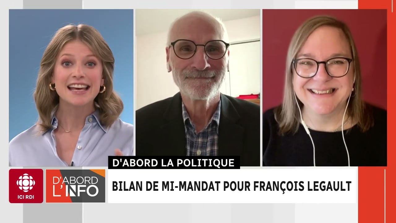 Cap sur un 3e mandat pour François Legault | D'abord la politique | D'abord l'info