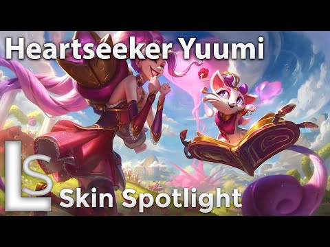 Heartseeker Yuumi - Skin Spotlight - Heartbreakers - League of Legends