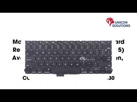 Macbook pro 13 a1502 uk qwerty ( large enter key ) keyboard ...